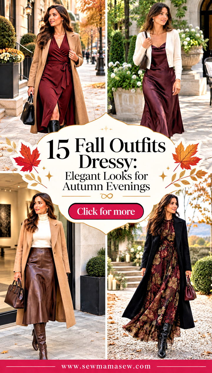 15 Fall Outfits Dressy Elegant Looks for Autumn Evenings - 15 Fall Outfits Dressy: Elegant Looks for Autumn Evenings