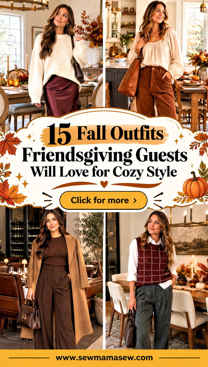 15 Fall Outfits Friendsgiving Guests Will Love for Cozy Style - 15 Fall Outfits Friendsgiving Guests Will Love for Cozy Style