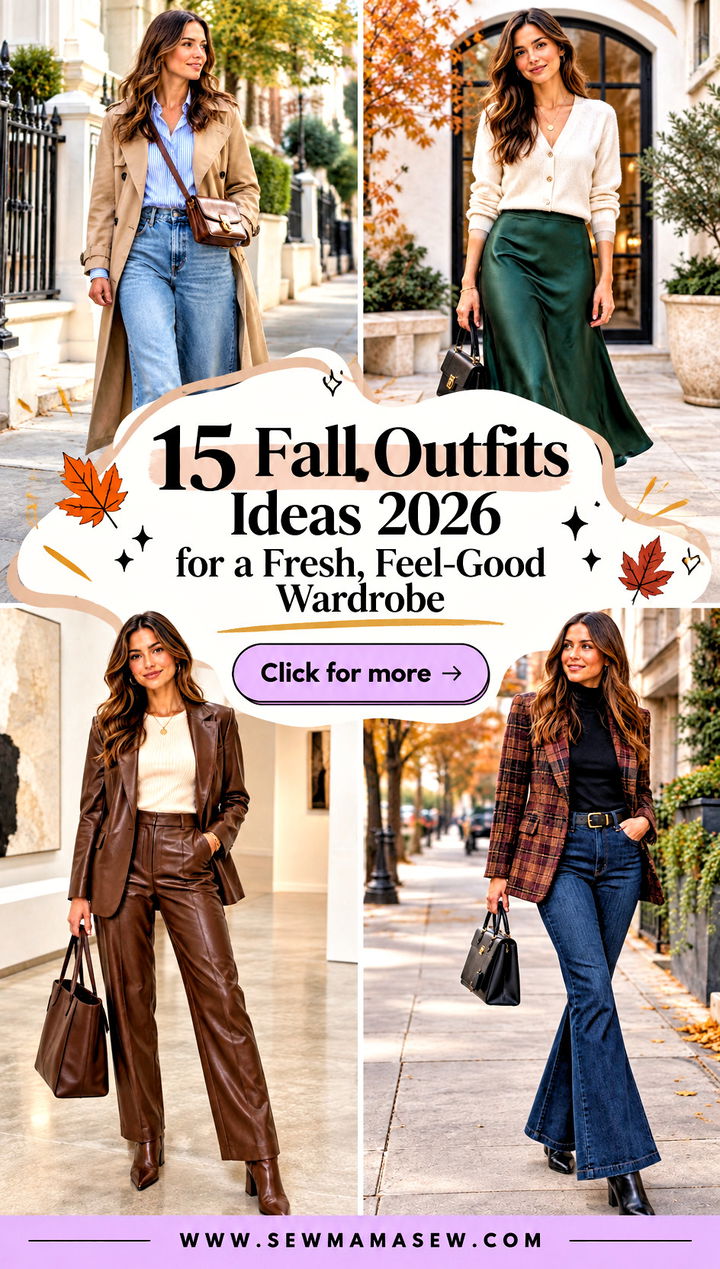 15 Fall Outfits Ideas 2026 for a Fresh Feel-Good Wardrobe - 15 Fall Outfits Ideas 2026 for a Fresh, Feel-Good Wardrobe