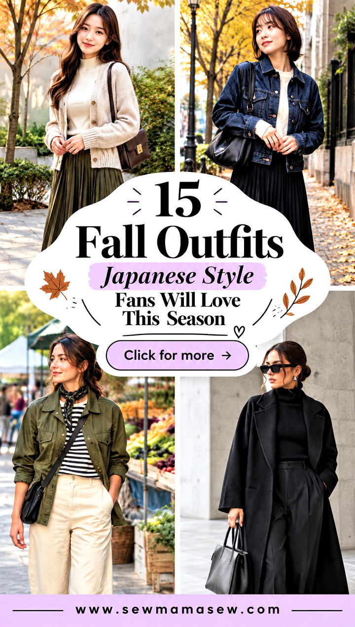 15 Fall Outfits Japanese Style Fans Will Love This Season - 15 Fall Outfits Japanese Style Fans Will Love This Season