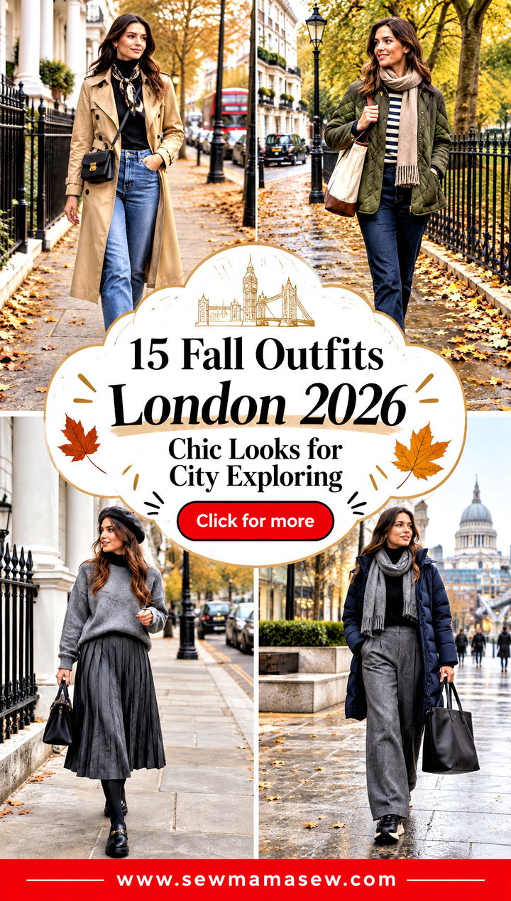 15 Fall Outfits London 2026 Chic Looks for City Exploring - 15 Fall Outfits London 2026: Chic Looks for City Exploring
