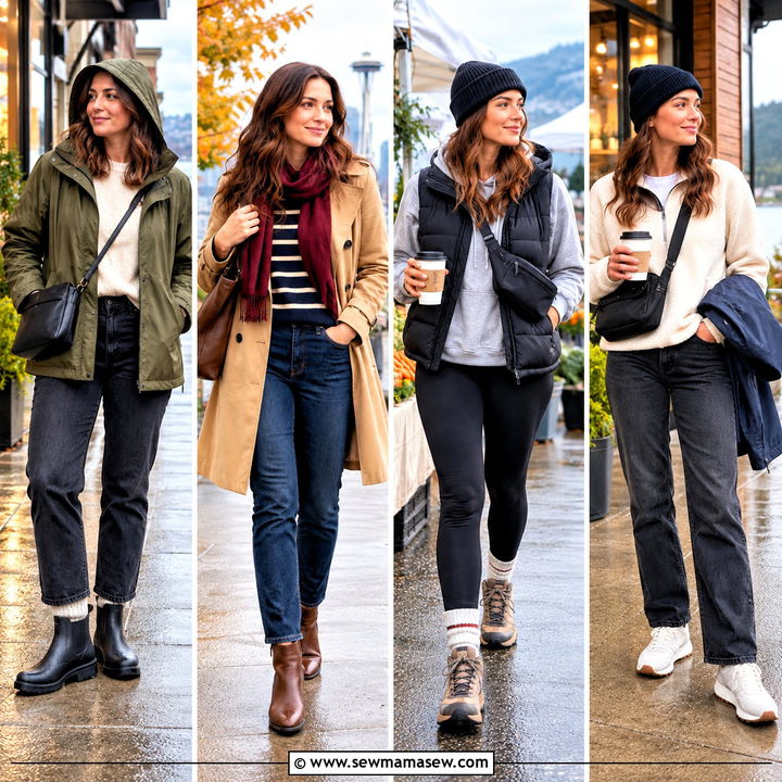 15 Fall Outfits Pacific Northwest: Cozy Looks for Rainy Days