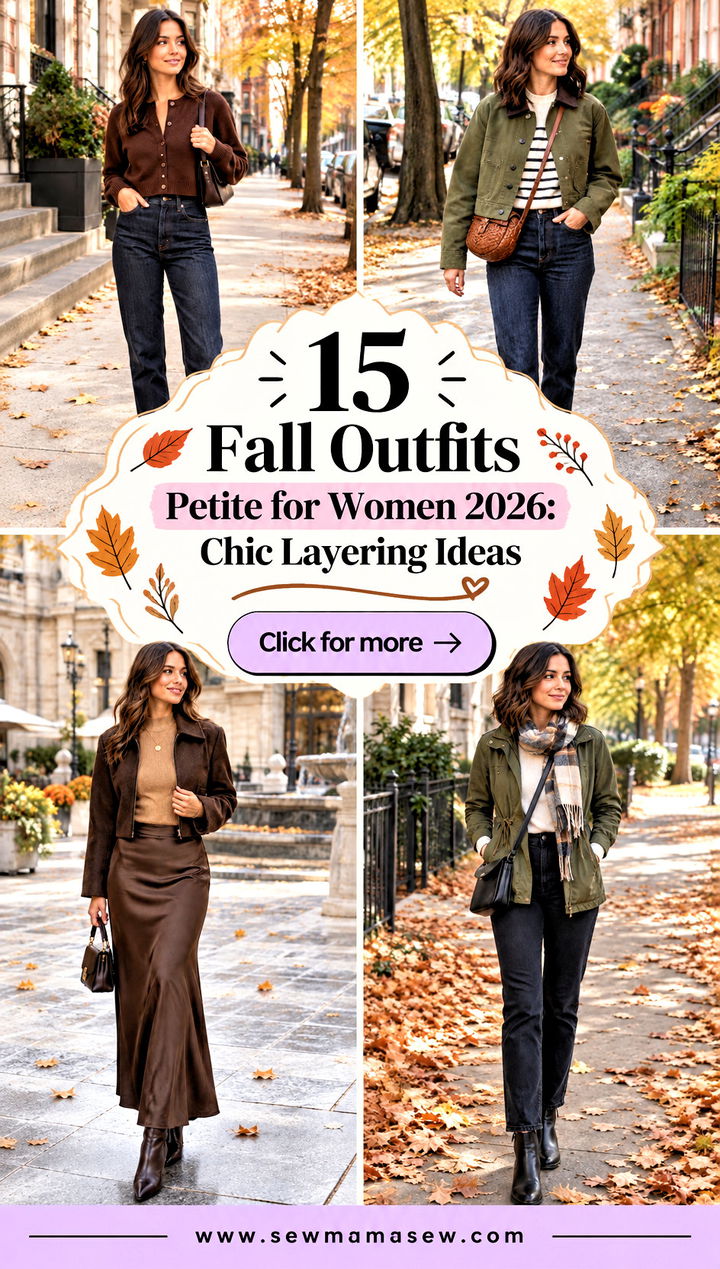 15 Fall Outfits Petite for Women 2026 Chic Layering Ideas - 15 Fall Outfits Petite for Women 2026: Chic Layering Ideas