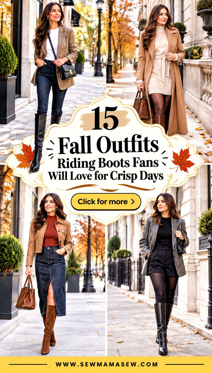 15 Fall Outfits Riding Boots Fans Will Love for Crisp Days - 15 Fall Outfits Riding Boots Fans Will Love for Crisp Days