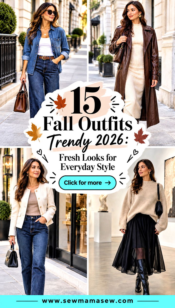 15 Fall Outfits Trendy 2026 Fresh Looks for Everyday Style - 15 Fall Outfits Trendy 2026: Fresh Looks for Everyday Style