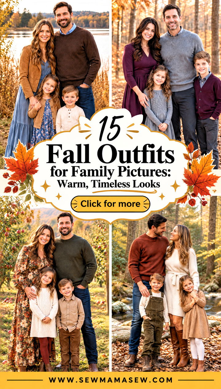 15 Fall Outfits for Family Pictures Warm Timeless Looks - 15 Fall Outfits for Family Pictures: Warm, Timeless Looks