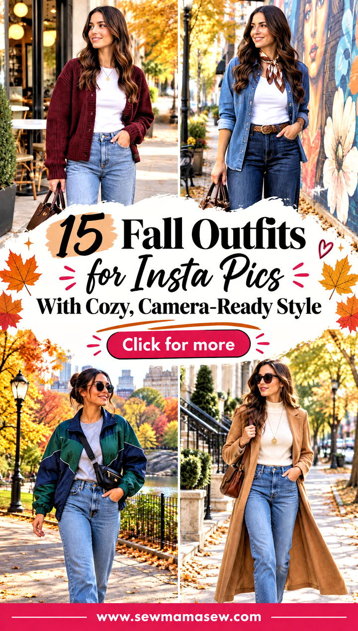 15 Fall Outfits for Insta Pics With Cozy Camera-Ready Style - 15 Fall Outfits for Insta Pics With Cozy, Camera-Ready Style