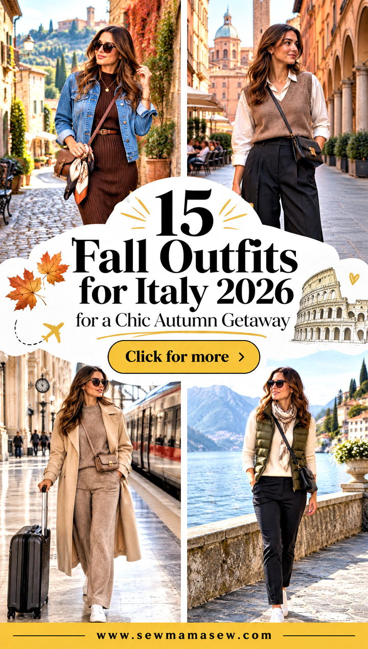 15 Fall Outfits for Italy 2026 for a Chic Autumn Getaway - 15 Fall Outfits for Italy 2026 for a Chic Autumn Getaway