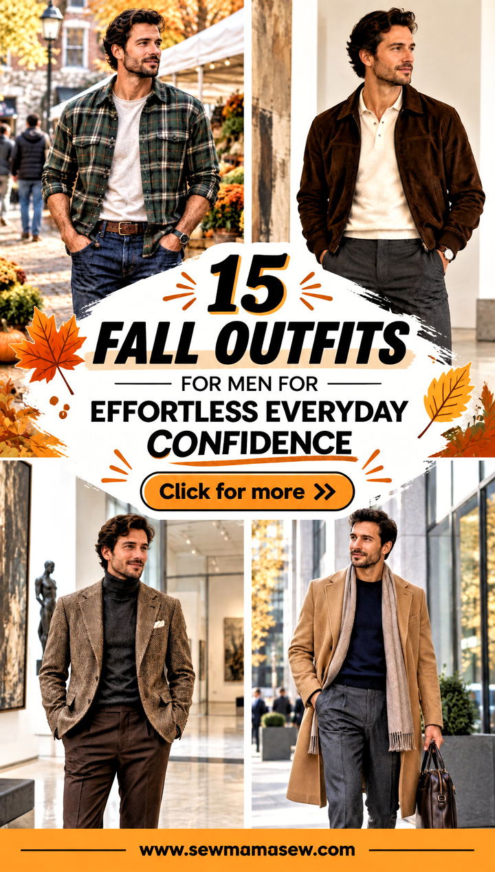 15 Fall Outfits for Men for Effortless Everyday Confidence - 15 Fall Outfits for Men for Effortless Everyday Confidence