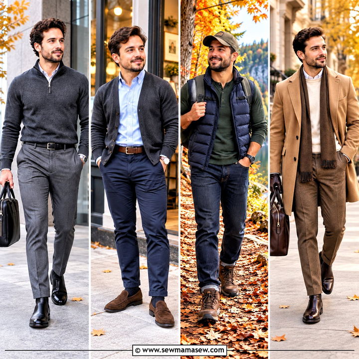 15 Fall Outfits for Short for Men With Smart, Sleek Layers