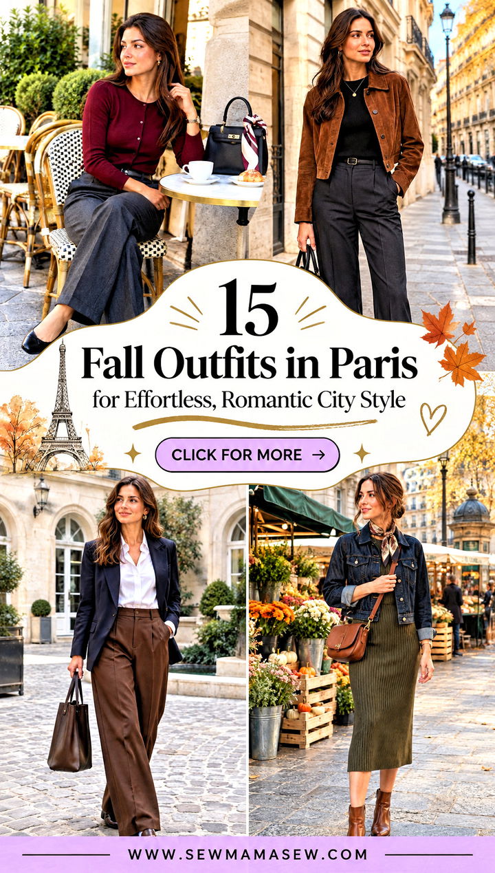 15 Fall Outfits in Paris for Effortless Romantic City Style - 15 Fall Outfits in Paris for Effortless, Romantic City Style