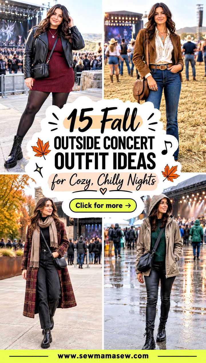 15 Fall Outside Concert Outfit Ideas for Cozy Chilly Nights - 15 Fall Outside Concert Outfit Ideas for Cozy, Chilly Nights