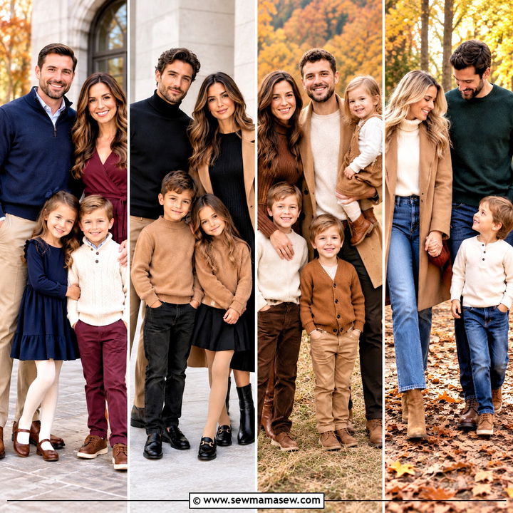 15 Fall Photography Family Outfits for Cozy Outdoor Shoots