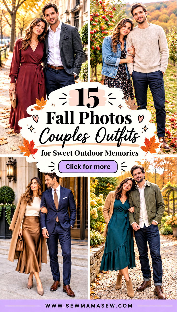 15 Fall Photos Couples Outfits for Sweet Outdoor Memories - 15 Fall Photos Couples Outfits for Sweet Outdoor Memories
