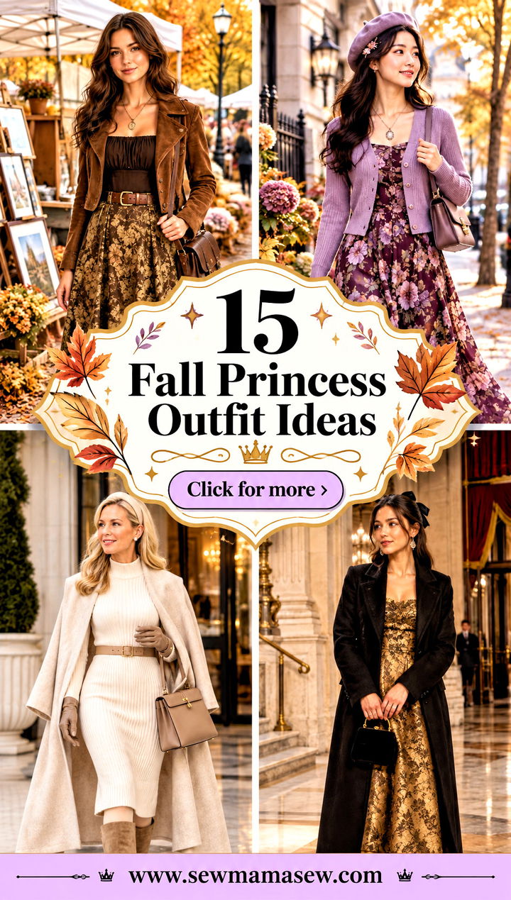 15 Fall Princess Outfit Ideas for Dreamy Autumn Date Nights - 15 Fall Princess Outfit Ideas for Dreamy Autumn Date Nights