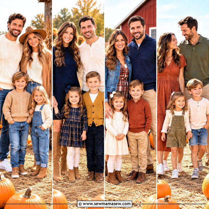 15 Fall Pumpkin Patch Outfit Ideas for Family Photo Magic