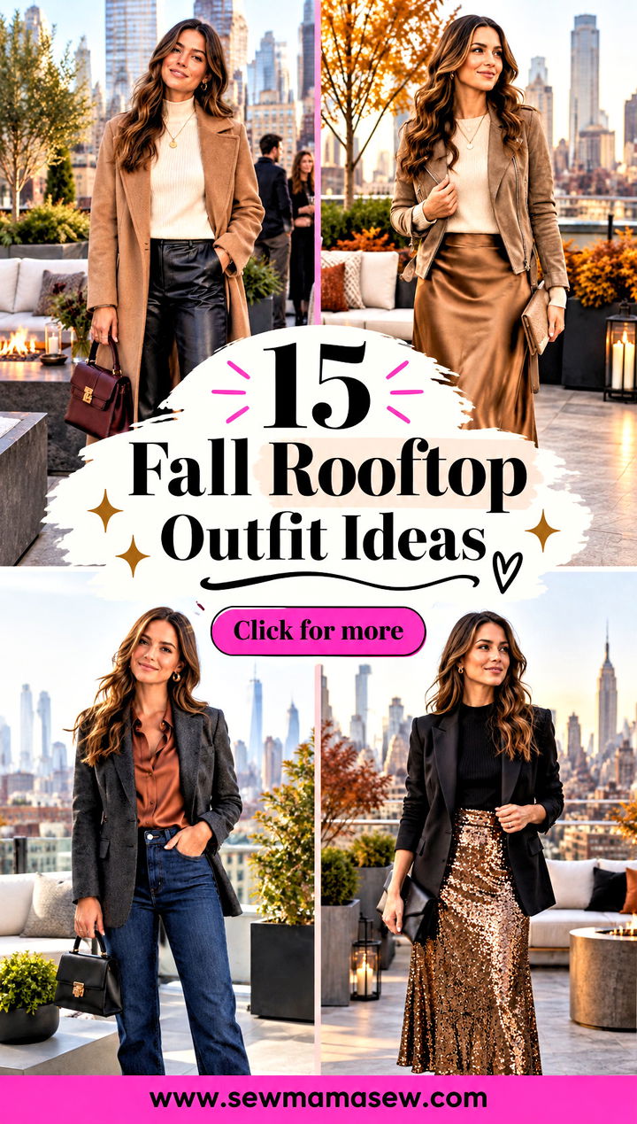 15 Fall Rooftop Outfit Ideas for Chic Nights With a View - 15 Fall Rooftop Outfit Ideas for Chic Nights With a View
