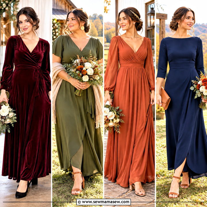 15 Fall Rustic Bridesmaid Dresses for a Charming Barn Wedding