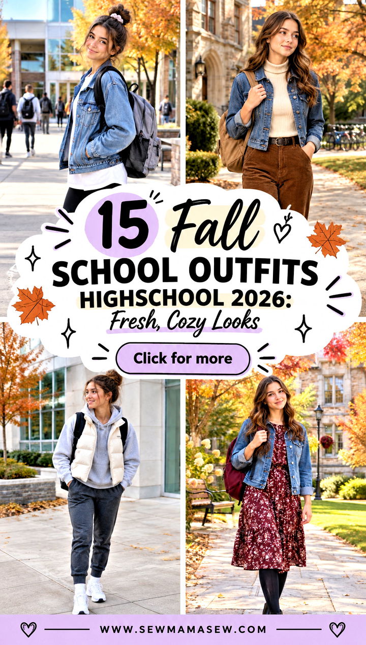 15 Fall School Outfits Highschool 2026 Fresh Cozy Looks - 15 Fall School Outfits Highschool 2026: Fresh, Cozy Looks