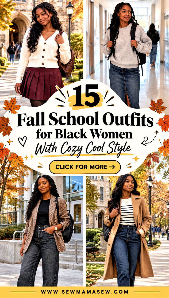 15 Fall School Outfits for Black Women With Cozy Cool Style - 15 Fall School Outfits for Black Women With Cozy Cool Style