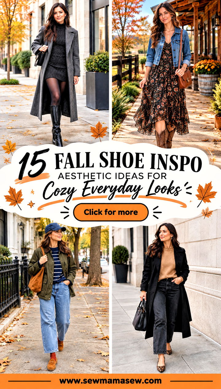 15 Fall Shoe Inspo Aesthetic Ideas for Cozy Everyday Looks - 15 Fall Shoe Inspo Aesthetic Ideas for Cozy Everyday Looks