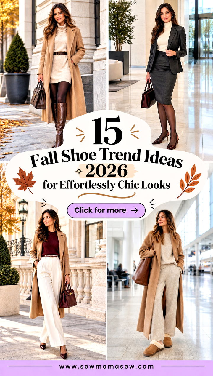 15 Fall Shoe Trend Ideas 2026 for Effortlessly Chic Looks - 15 Fall Shoe Trend Ideas 2026 for Effortlessly Chic Looks