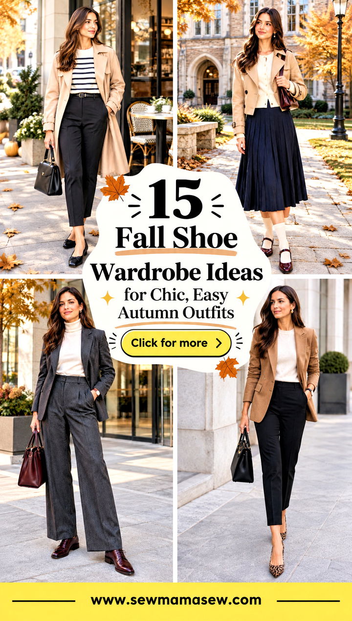 15 Fall Shoe Wardrobe Ideas for Chic Easy Autumn Outfits - 15 Fall Shoe Wardrobe Ideas for Chic, Easy Autumn Outfits