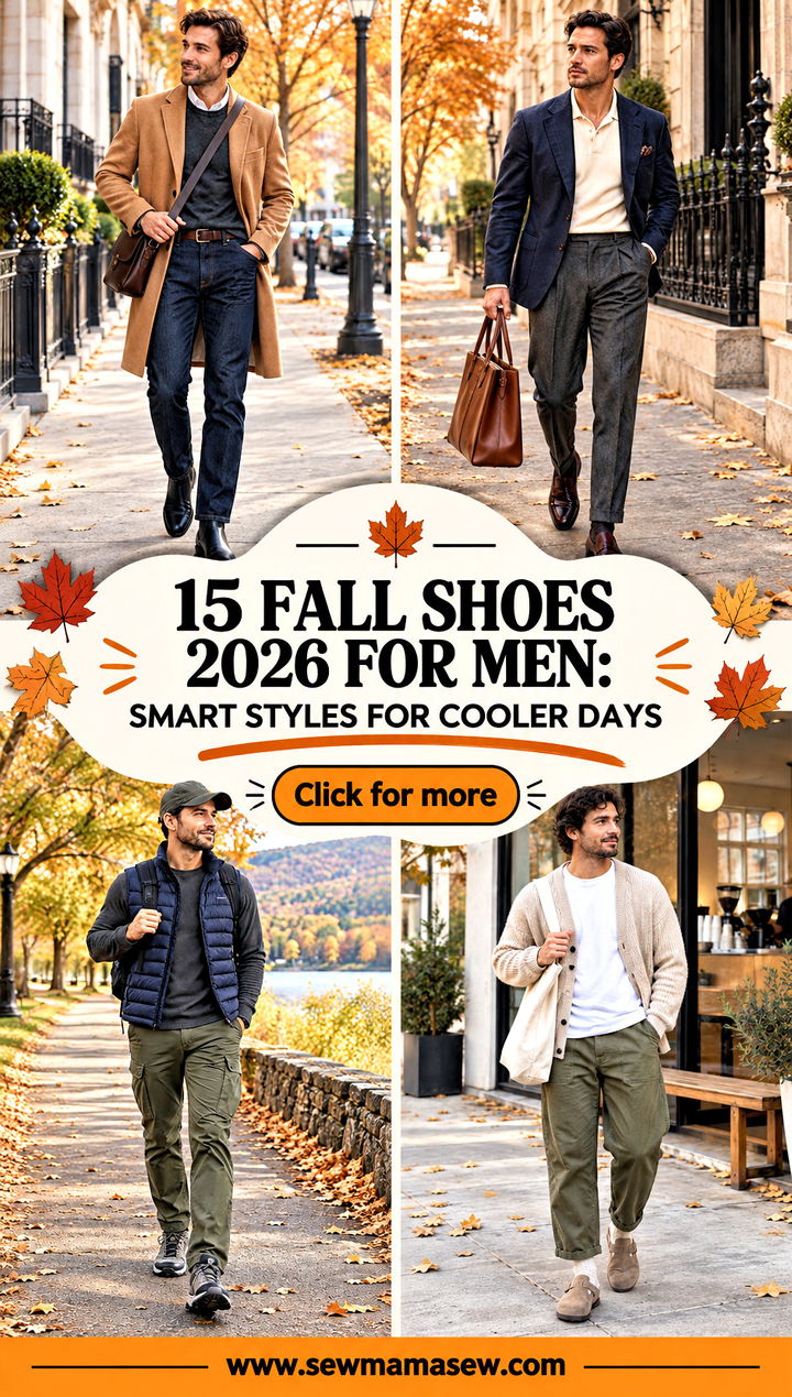 15 Fall Shoes 2026 for Men Smart Styles for Cooler Days - 15 Fall Shoes 2026 for Men: Smart Styles for Cooler Days