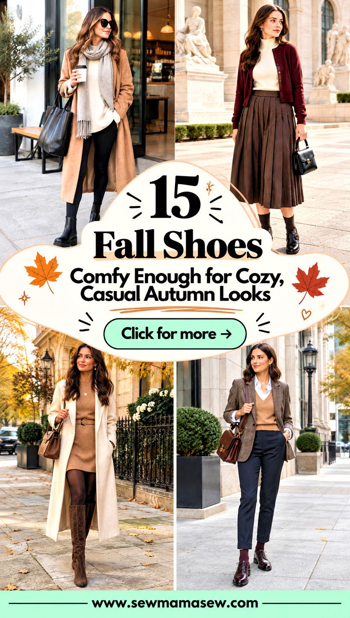 15 Fall Shoes Comfy Enough for Cozy Casual Autumn Looks - 15 Fall Shoes Comfy Enough for Cozy, Casual Autumn Looks