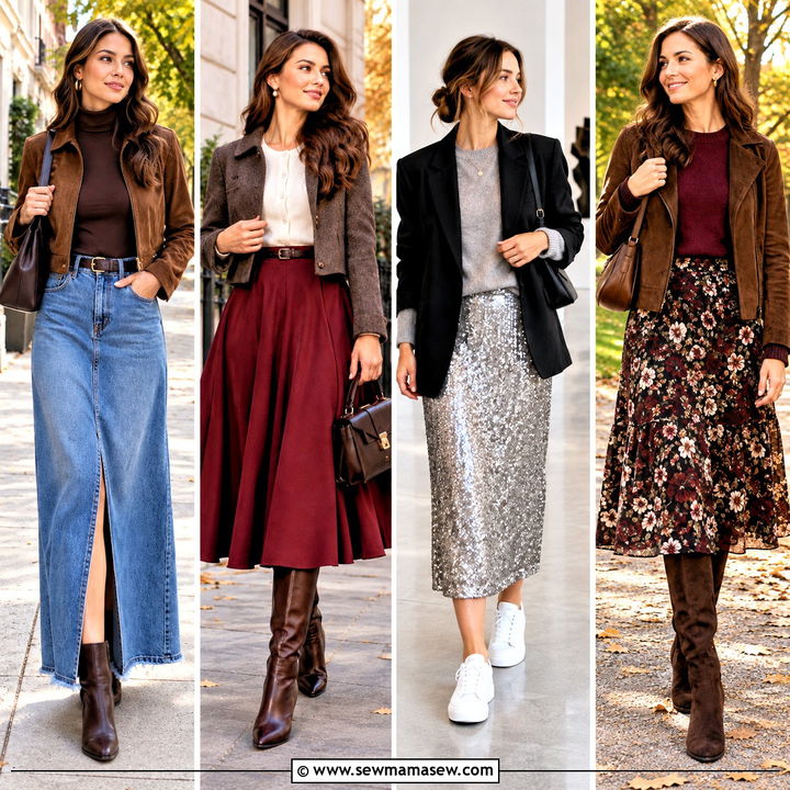 15 Fall Skirt Outfits 2026 for a Fresh, Cozy Style Refresh