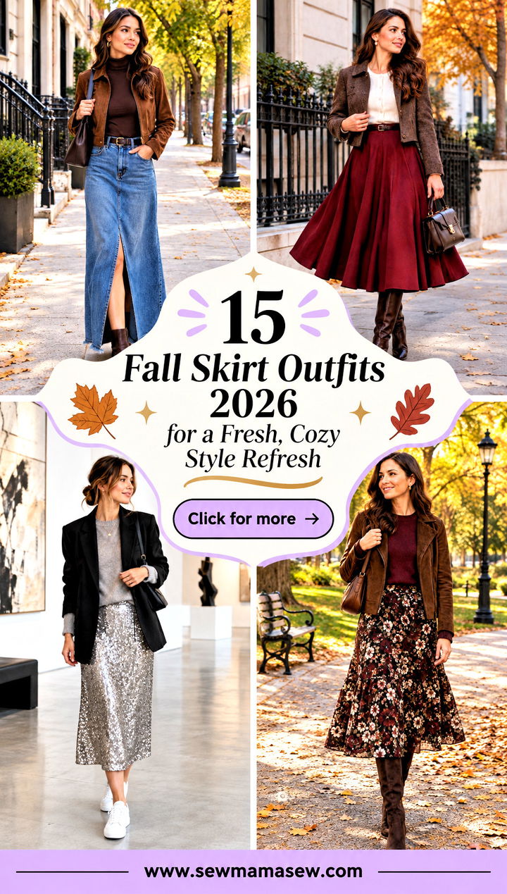 15 Fall Skirt Outfits 2026 for a Fresh Cozy Style Refresh - 15 Fall Skirt Outfits 2026 for a Fresh, Cozy Style Refresh