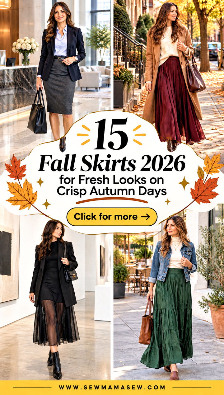 15 Fall Skirts 2026 for Fresh Looks on Crisp Autumn Days - 15 Fall Skirts 2026 for Fresh Looks on Crisp Autumn Days
