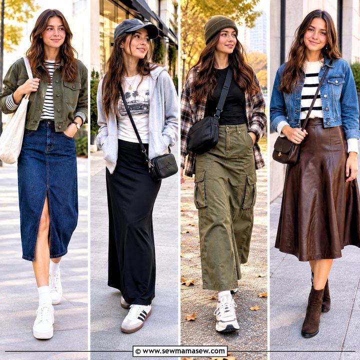 15 Fall Skirts for Teens to Style for Chic and Cozy School Days