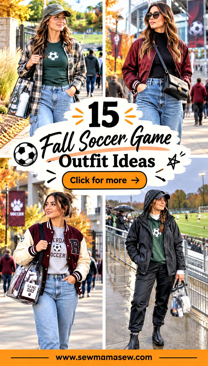 15 Fall Soccer Game Outfit Ideas for Cozy Sideline Style - 15 Fall Soccer Game Outfit Ideas for Cozy Sideline Style