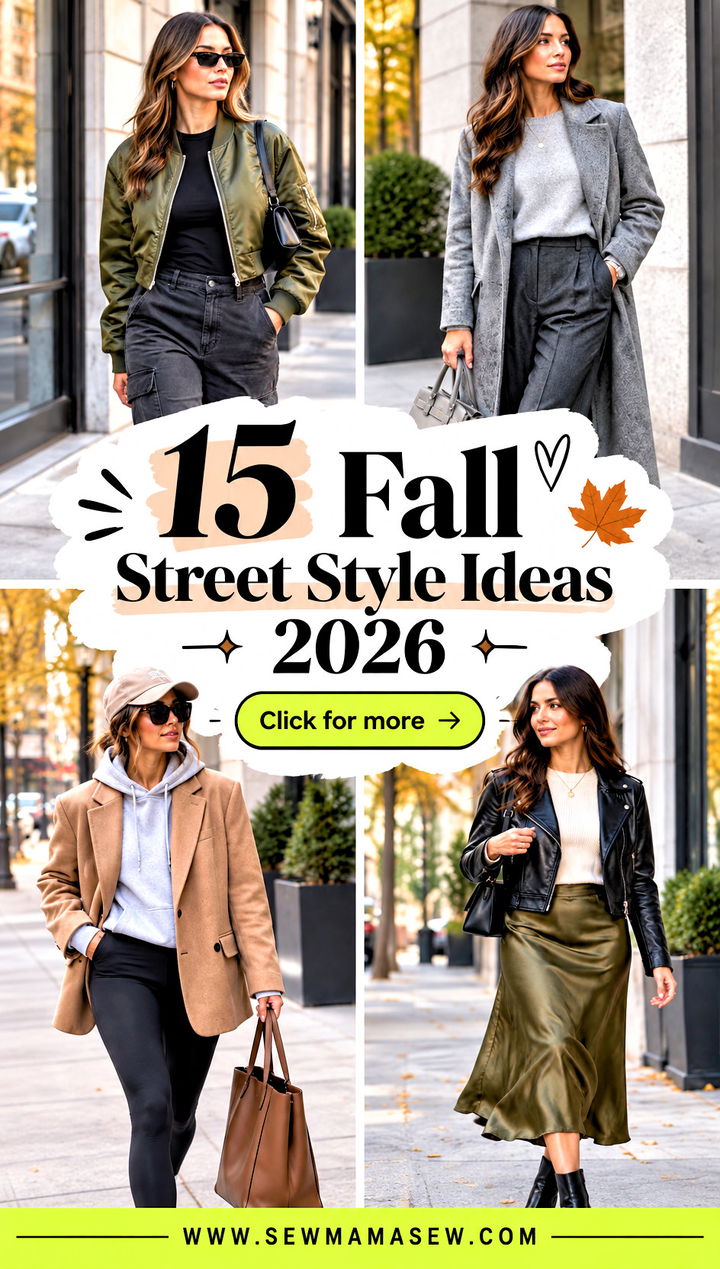 15 Fall Street Style Ideas 2026 for a Fresh City Wardrobe - 15 Fall Street Style Ideas 2026 for a Fresh City Wardrobe