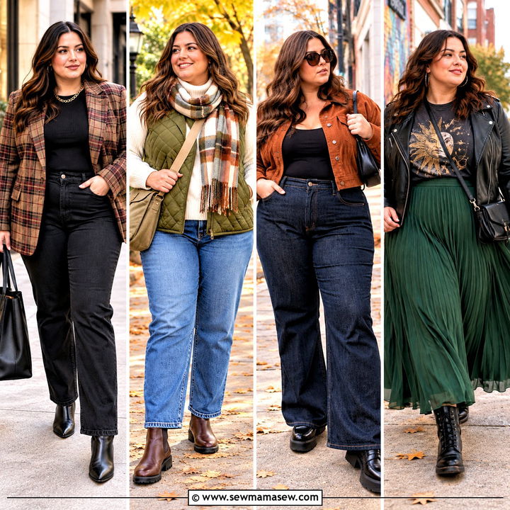 15 Fall Street Style Ideas for Plus Size: Chic Daily Looks