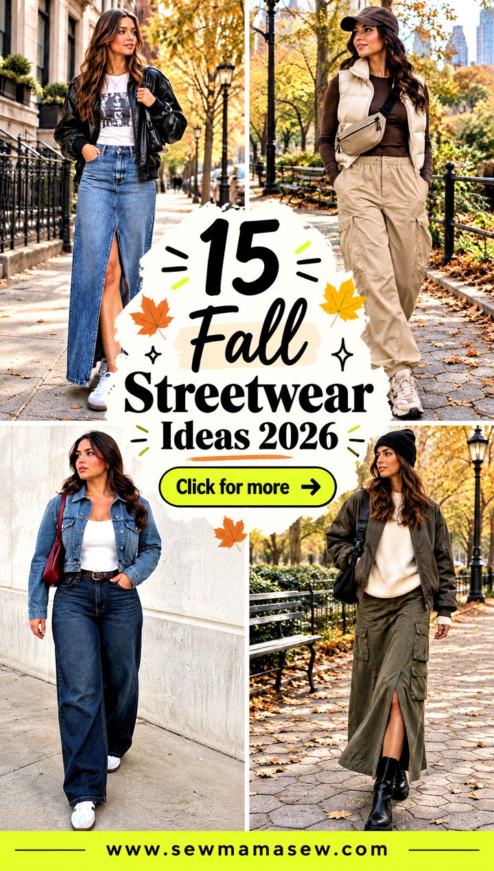 15 Fall Streetwear Ideas 2026 for Cool Comfortable Layers - 15 Fall Streetwear Ideas 2026 for Cool, Comfortable Layers