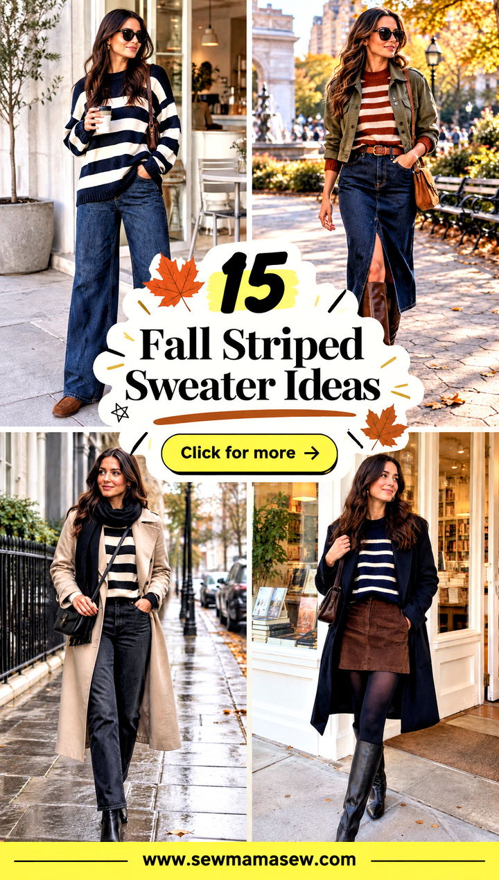 15 Fall Striped Sweater Ideas for a Cozy Wardrobe Refresh - 15 Fall Striped Sweater Ideas for a Cozy Wardrobe Refresh