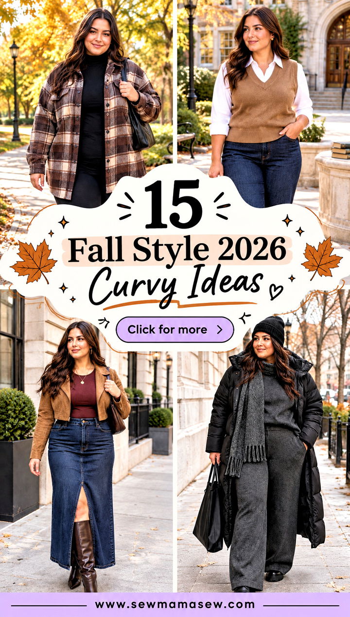 15 Fall Style 2026 Curvy Ideas for Confident Everyday Looks - 15 Fall Style 2026 Curvy Ideas for Confident Everyday Looks