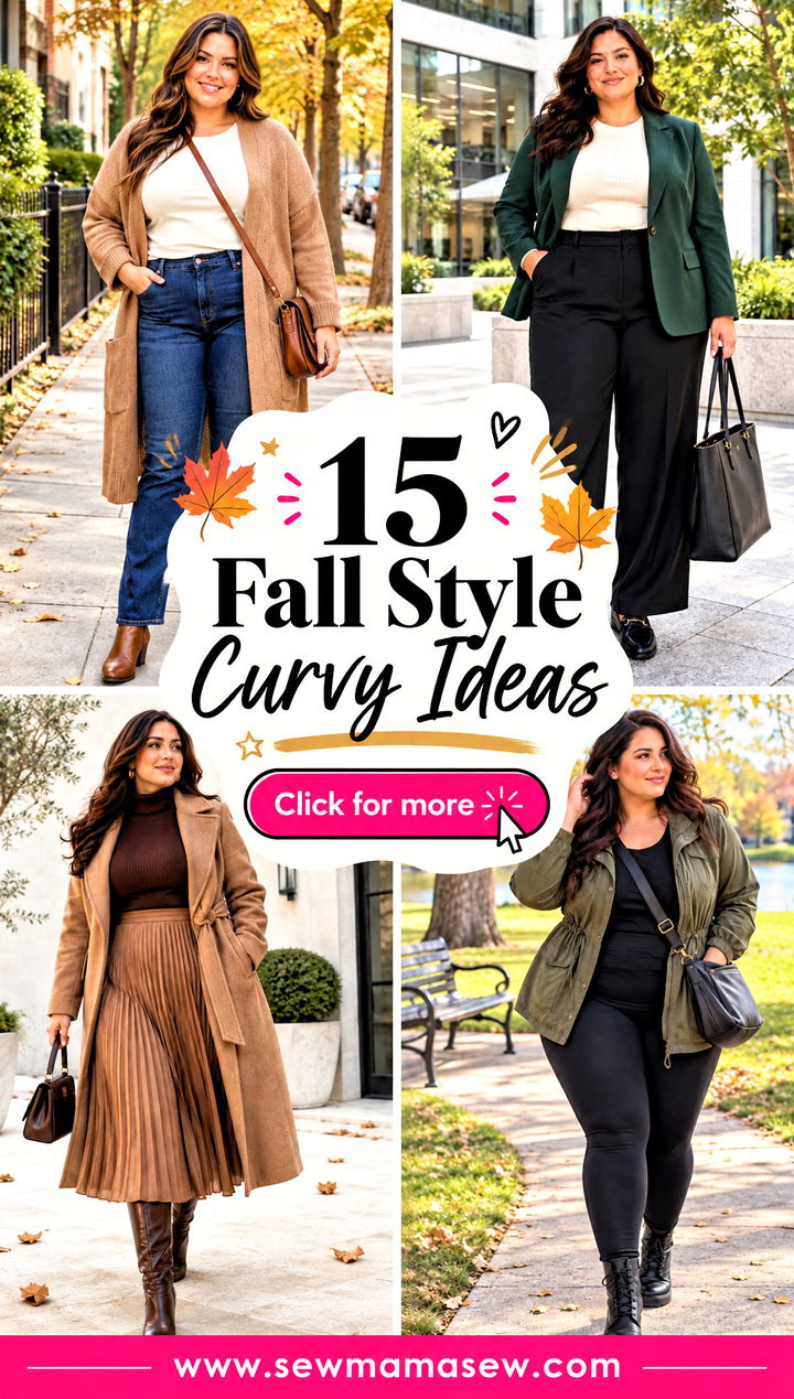15 Fall Style Curvy Ideas for a Cozy Confident Wardrobe - 15 Fall Style Curvy Ideas for a Cozy, Confident Wardrobe