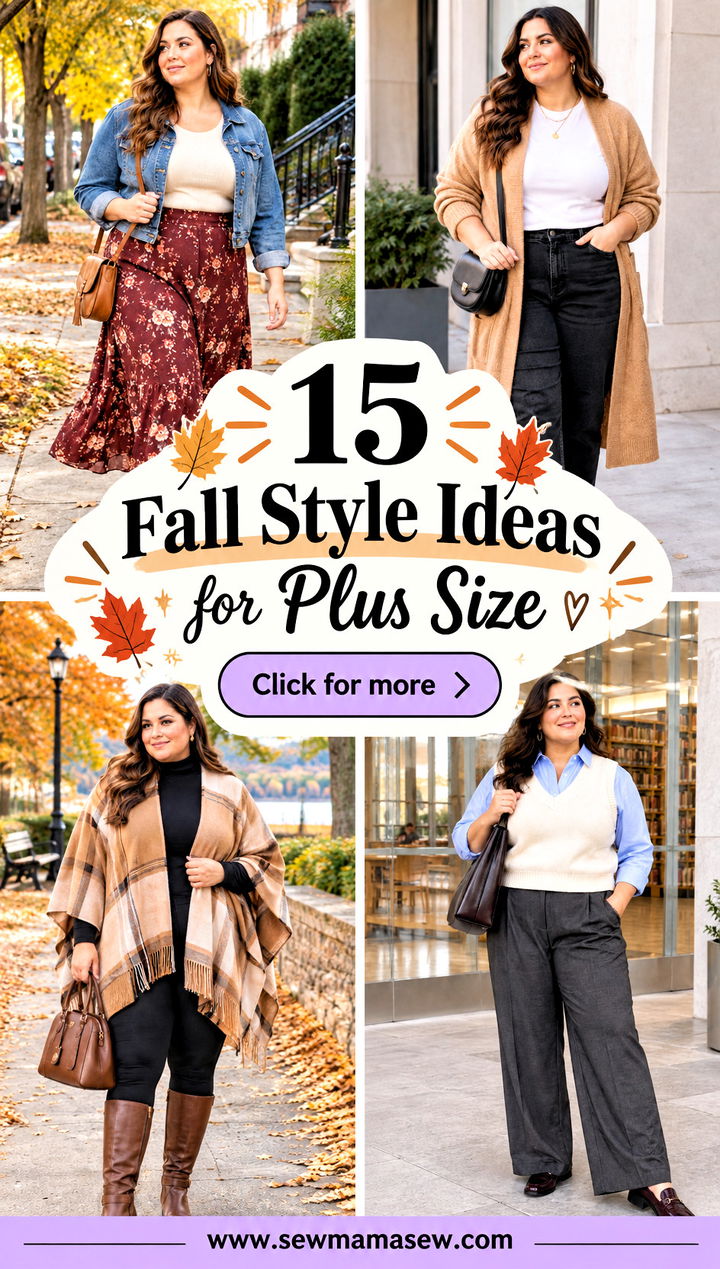 15 Fall Style Ideas for Plus Size Cozy Looks Youll Love - 15 Fall Style Ideas for Plus Size: Cozy Looks You'll Love