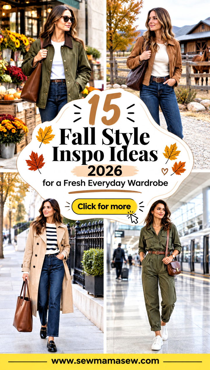 15 Fall Style Inspo Ideas 2026 for a Fresh Everyday Wardrobe - 15 Fall Style Inspo Ideas 2026 for a Fresh Everyday Wardrobe