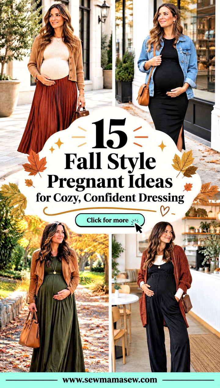 15 Fall Style Pregnant Ideas for Cozy Confident Dressing - 15 Fall Style Pregnant Ideas for Cozy, Confident Dressing