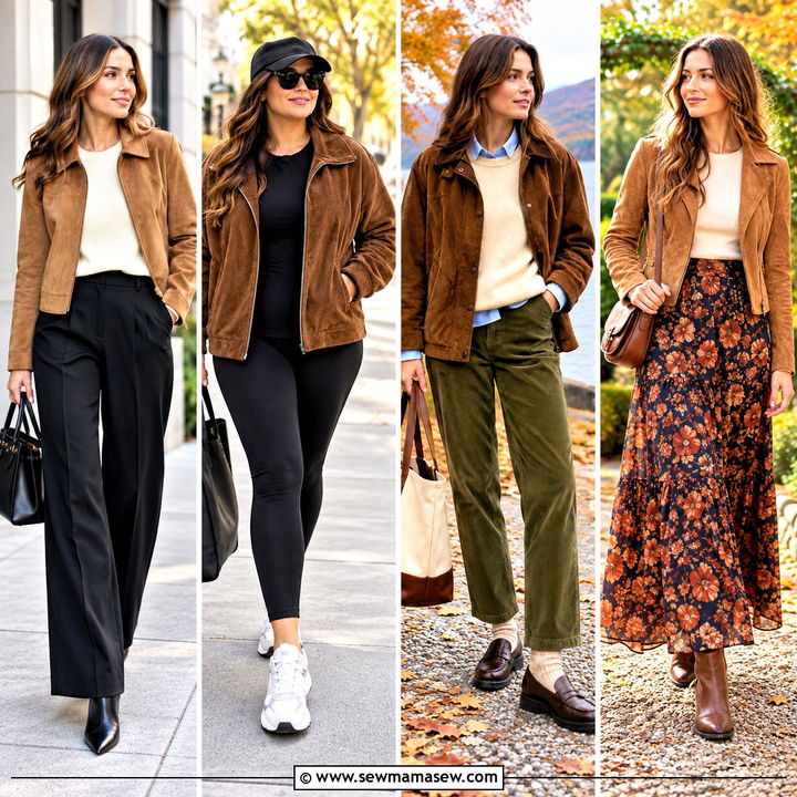 15 Fall Suede Jacket Outfit Ideas for Effortless Weekend Chic