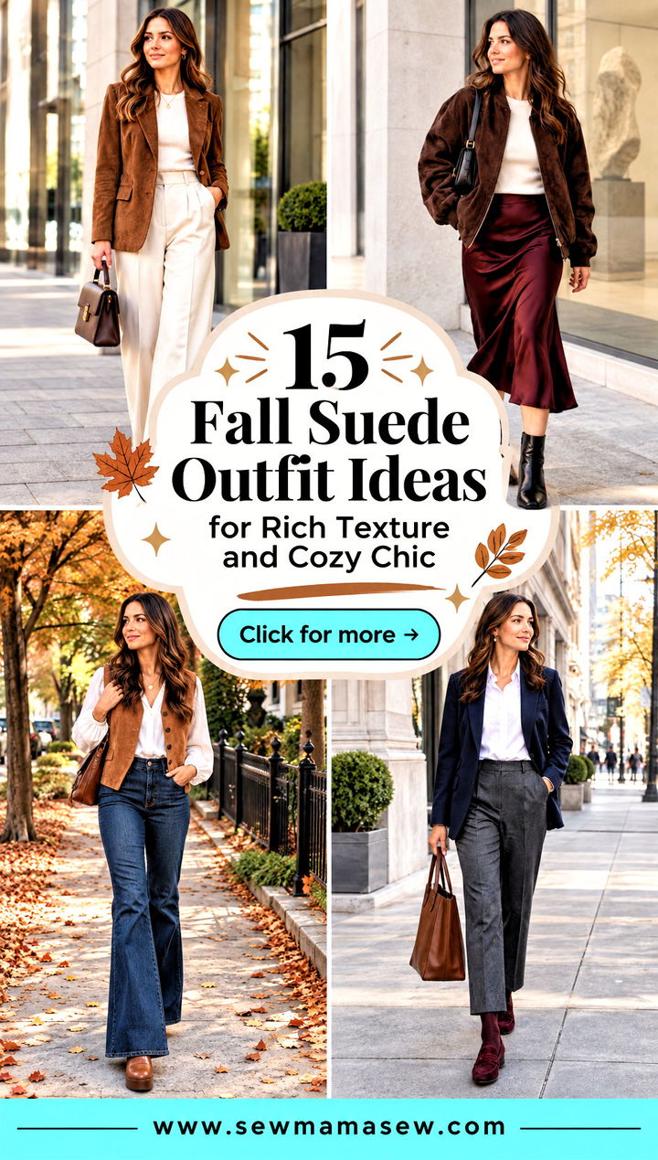 15 Fall Suede Outfit Ideas for Rich Texture and Cozy Chic - 15 Fall Suede Outfit Ideas for Rich Texture and Cozy Chic