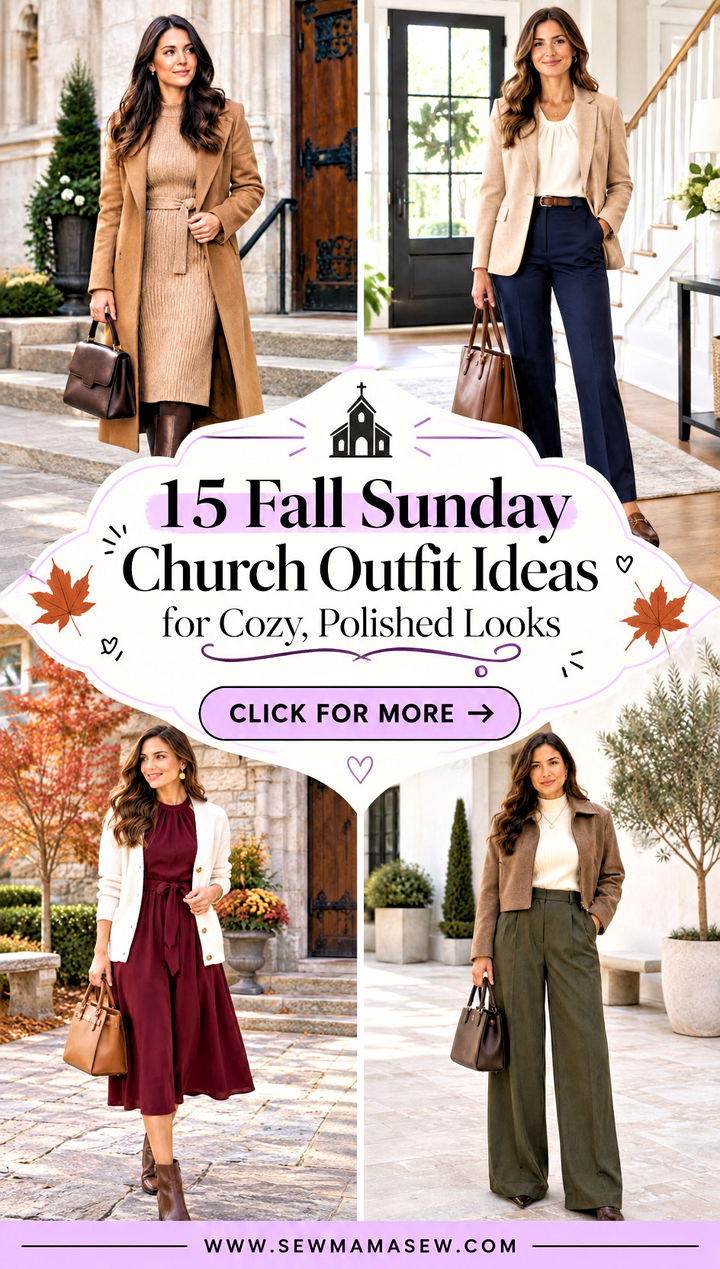 15 Fall Sunday Church Outfit Ideas for Cozy Polished Looks - 15 Fall Sunday Church Outfit Ideas for Cozy, Polished Looks
