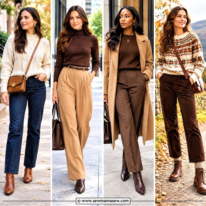 15 Fall Sweater Outfit Ideas for Cozy Days and Chic Evenings