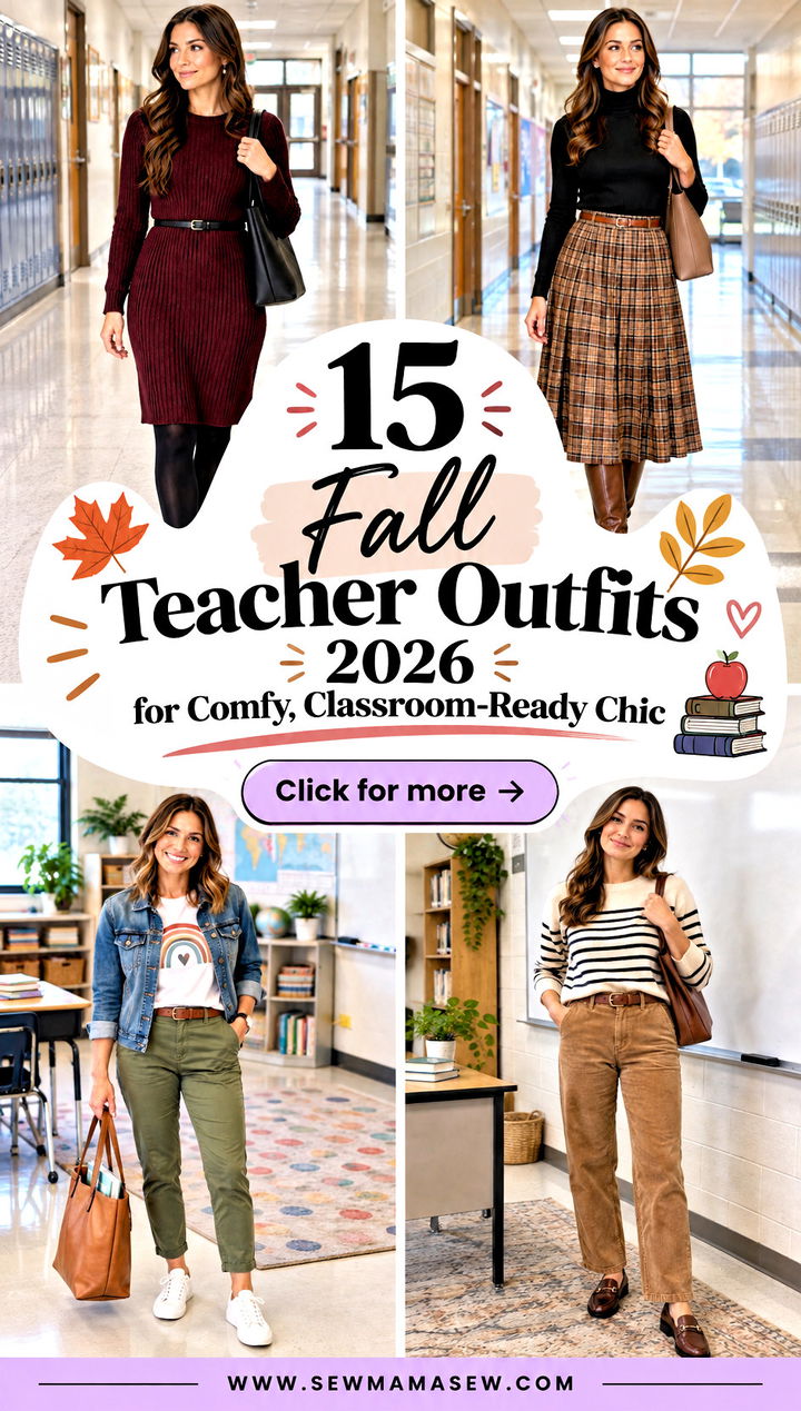 15 Fall Teacher Outfits 2026 for Comfy Classroom-Ready Chic - 15 Fall Teacher Outfits 2026 for Comfy, Classroom-Ready Chic