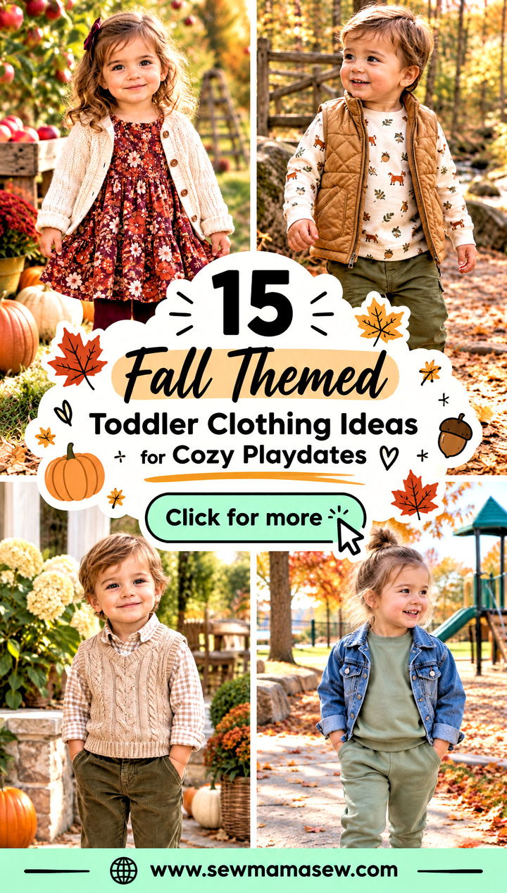 15 Fall Themed Toddler Clothing Ideas for Cozy Playdates - 15 Fall Themed Toddler Clothing Ideas for Cozy Playdates