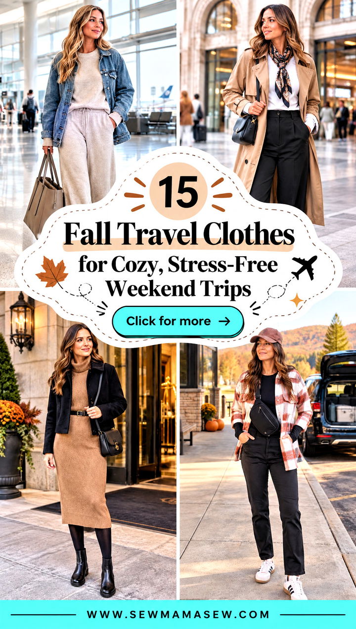 15 Fall Travel Clothes for Cozy Stress-Free Weekend Trips - 15 Fall Travel Clothes for Cozy, Stress-Free Weekend Trips